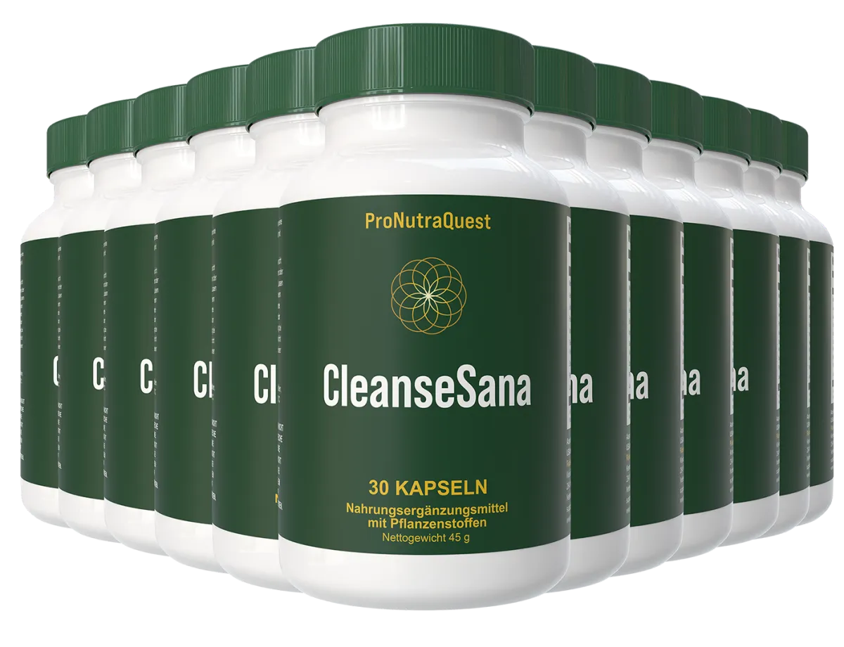 CleanseSana 12 bottle package