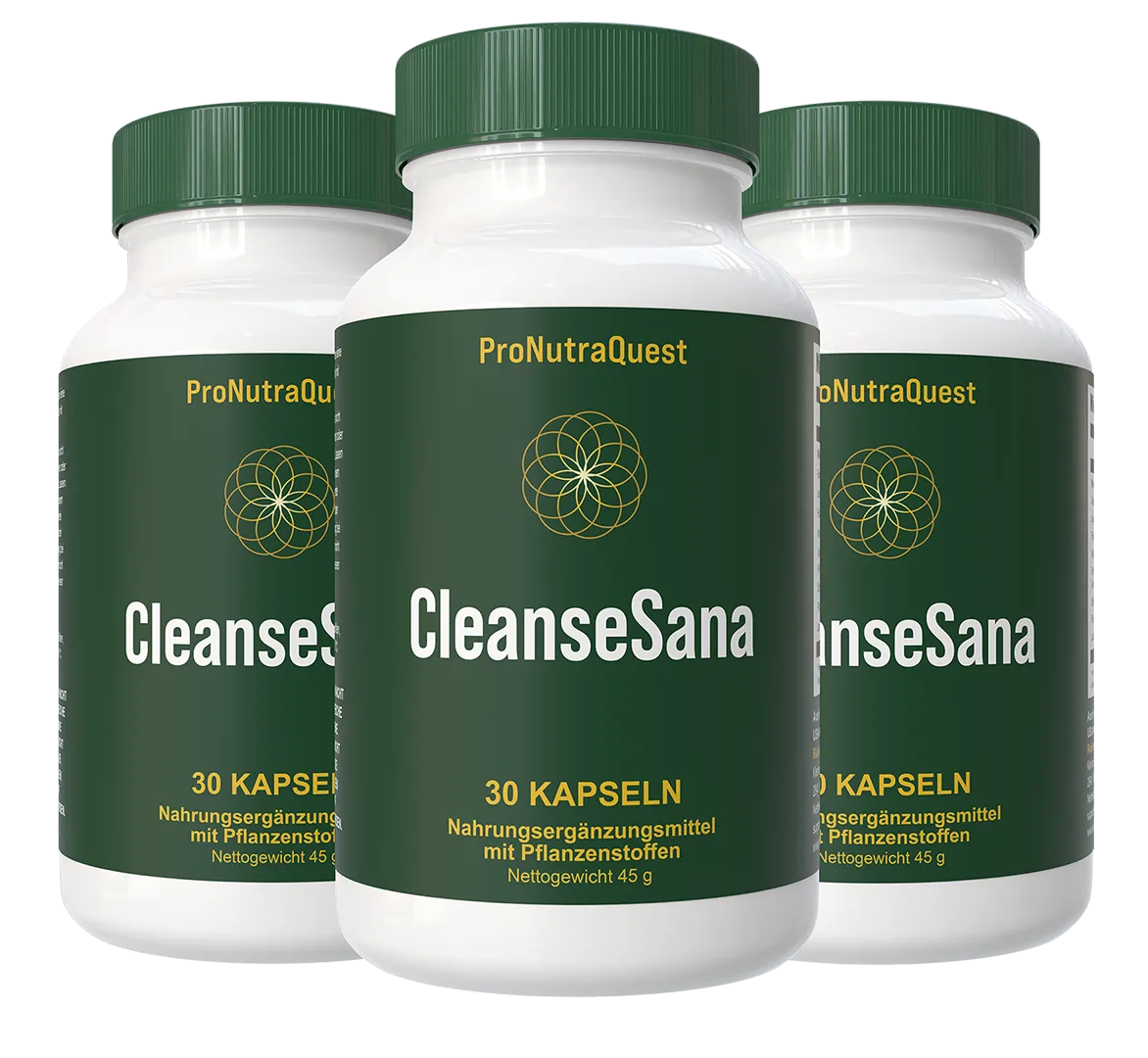 CleanseSana 3 bottle package