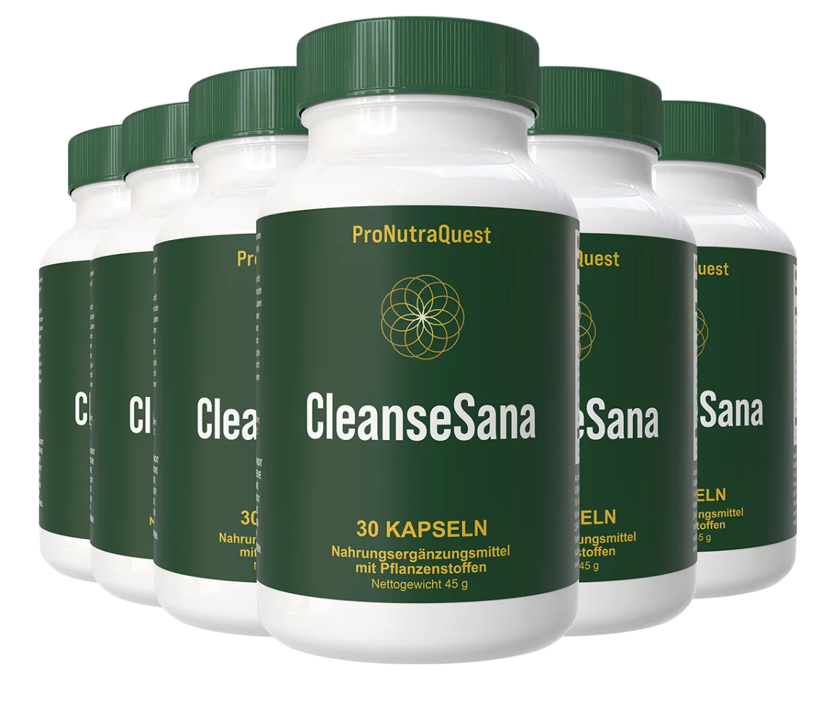 CleanseSana 6 bottle package