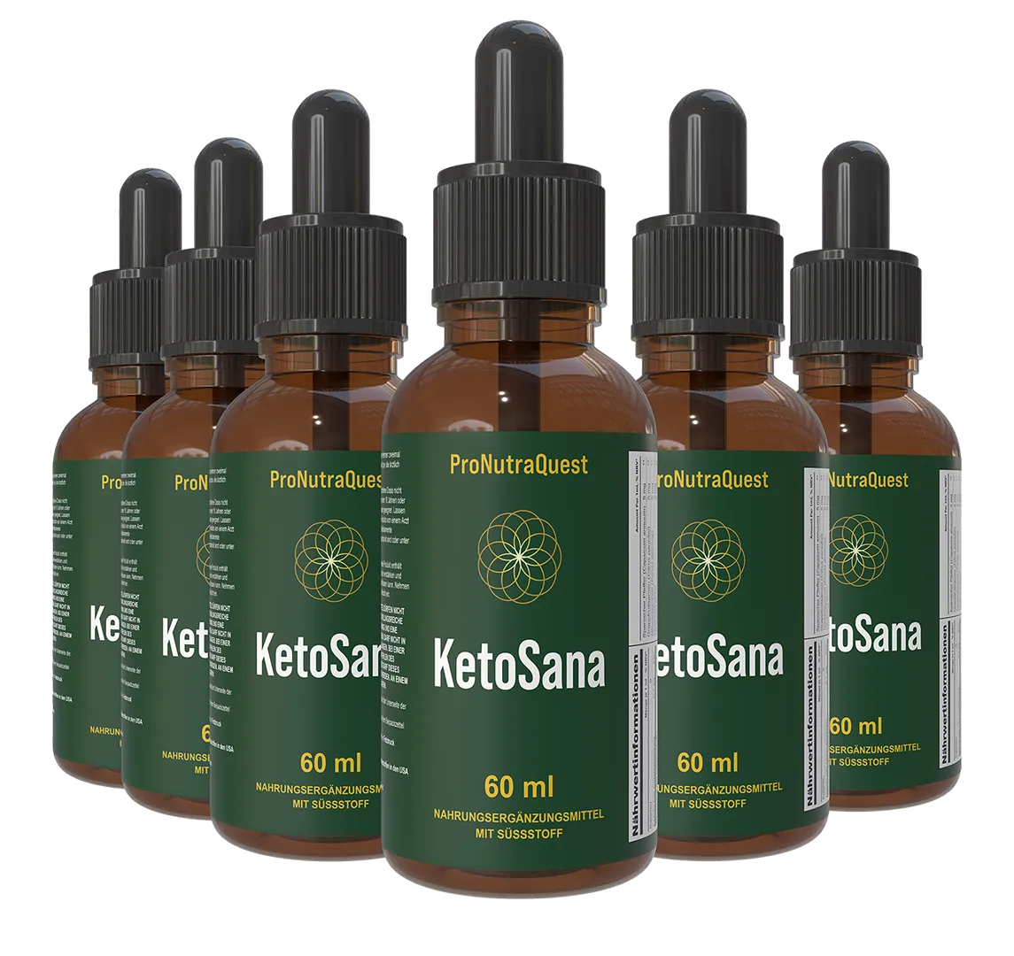 KetoSana 6 bottle package